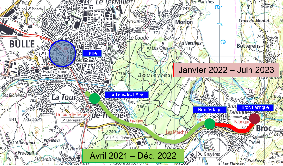 Carte travaux